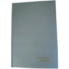 Dilman Cari Hesap Fihristli 17X24 12 Li