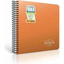Gıpta Defter A4 Aqua Neon Spr. Pp 80Yp. Çiz. 1909
