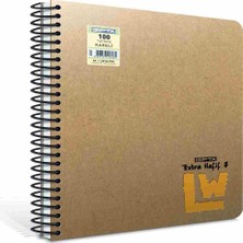 Gıpta Defter A4 Lw Ultra Spr. Kraft 80Yp.Çiz. 2708