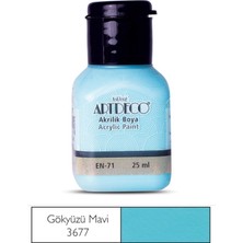 Artdeco Akrilik Boya 25 Ml Gök Mavi Y-070A-3677