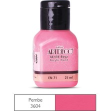 Artdeco Akrilik Boya 25 Ml Pembe Y-070A-3604