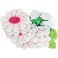 Dolphın Keçe Stıcker Papatya-Yaprak Ft-0166