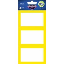 Crea Etiket Sarı Neon Etiket 1204