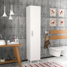 Moonlife 5 Raflı Tek kapaklı Çok Amaçlı Dolap