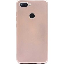 Gpack Xiaomi Redmi 6 Kılıf Premier Silikon Esnek Arka Koruma Gold