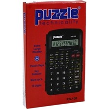 Puzzle Ps-108 Fonksiyonlu Hesap Makinesi