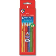 Faber-Castell Jumbo Grip 6 Renk Boya Kalemi 110906