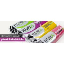 Florex Tıbbi Atık Baskılı Büyük Boy Çöp Torbası 60*85 Cm 10'Lu