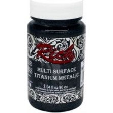 Rich Multisurface Titanium Metalik Boya Siyah 90 cc - 2544