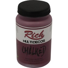 Rich Multi Decor Chalked Akrilik Boya Bordo 250 cc - 4532