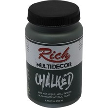Rich Multi Decor Akrilik Boya Kuef Yeşili 4570 Ultra Mat Özellikli 250 cc