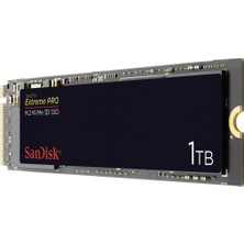 SanDisk Extreme Pro NVMe 1TB 3400MB-2800MB/s M.2 Nvme SSD (SDSSDXPM2-1T00-G25)