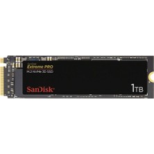 SanDisk Extreme Pro NVMe 1TB 3400MB-2800MB/s M.2 Nvme SSD (SDSSDXPM2-1T00-G25)