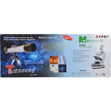 Zoomex TWMP-0406 Teleskop ve Mikroskop Seti- Eğitici ve Öğretici