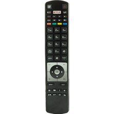 Tayfun Vestel Uyumlu Kırmızı Netflix Tuşlu Smart Lcd Led Televizyon Kumandası