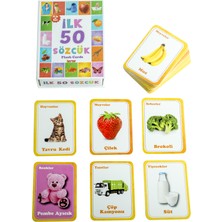 Diytoy  1161 Flash Card İlk 50 Sözcük