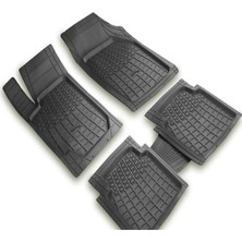 Burak Oto Aksesuar Mitsubishi Space Star Uyumlu Puma  4D Havuzlu Paspas Takımı