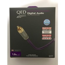 Qed Qe-6200 Performance Digital Audio Coaxial İnterconnect Kablo 1 Metre