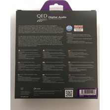 Qed Qe-6200 Performance Digital Audio Coaxial İnterconnect Kablo 1 Metre