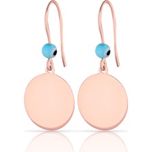 Azuris 925 Ayar Gümüş Yuvarlak Küpe