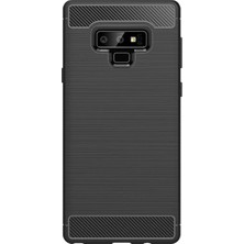 Microcase Samsung Galaxy Note 9 Brushed Carbon Fiber Silikon Kılıf