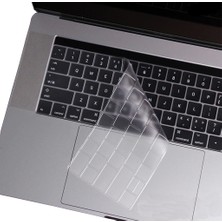 Microcase Macbook Pro 13 A1989 Touch Bar 2018 Silikon Klavye Koruması - EU