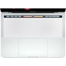 Microcase Macbook Pro 13 A1989 Touch Bar 2018 Silikon Klavye Koruması - EU