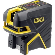 Stanley Fatmax Fmht1-77414 Profesyonel Çapraz Çizgi İki Nokta Kırmızı Lazer