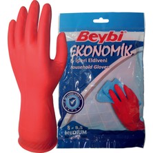Beybi Ekonomik Ev İşleri Ve Bulaşık Eldiveni - 5 Çift X Large 10 - 10,5