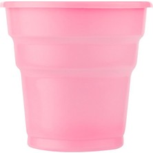 Bardak Plastik 180 Cc Pembe 25 Adet