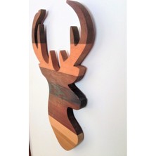 Lamoneta Wood Deer Wall Accessory