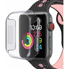 Markacase Apple Watch Uyumlu Series 4 İçin Tam Kaplamalı Full TPU Silikon Markacase