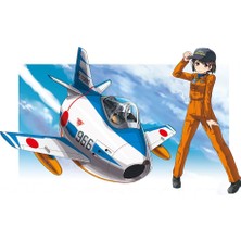 Hasegawa 60126 F-86 Sabre "Blue Impulse" Yumurta Uçak Maketi