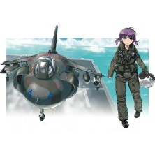 Hasegawa 60129 Av-8 Harrier Yumurta Uçak Maketi