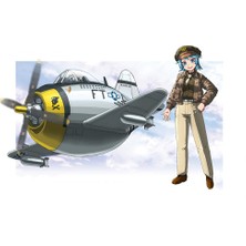 Hasegawa 60120 P-47 Thunderbolt Yumurta Uçak Maketi