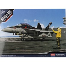 Academy 12560 1/72 Usn Ea-18G Vaq-141 "Shadow Hawks" Savaş Uçağı Maketi