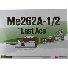 Academy 12542 1/72 Me262A -1/2 "Last Ace" Savaş Uçağı Maketi