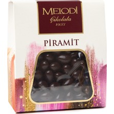 Melodi Çikolata Bitter Çikolatalı Fıstık Draje - 250gr