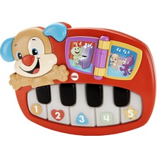 Fisher-Price Eğlen & Öğren Eğitici Köpekçiğin Piyanosu (Türkçe) 5 Işıklı Piyano Tuşu 30+ Şarkı DLK19