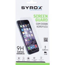 Syrox Samsung J6 Plus Cam Ekran Koruyucu