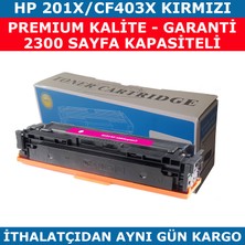 hementoner Hp 201X-Cf403X Kırmızı Muadil Toner 2.300