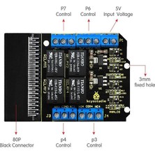 Keyestudio Micro:Bit Röle Breakout Kart