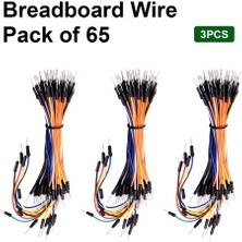 Keyestudio Breadboard Atlama Tel Paketi 65- E/E (3 Adet)