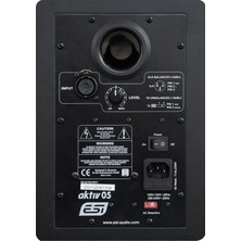 ESI Audio Aktiv 05 | 5'' 60W Aktif Stüdyo Referans Monitörü / Hoparlörü | Çift