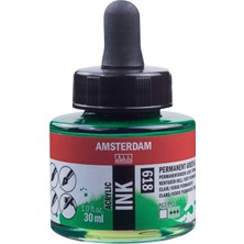 Amsterdam ink 30Ml Perm.Green Lt