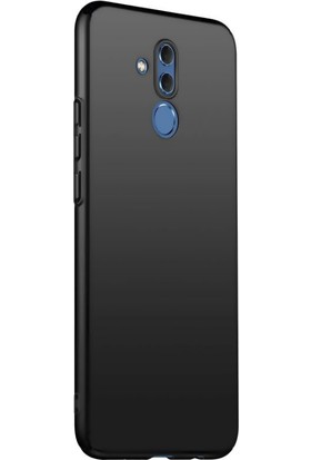 DVR Huawei Mate 20 Lite Silikon Kılıf Premir (Siyah) + Cam Ekran Koruyucu
