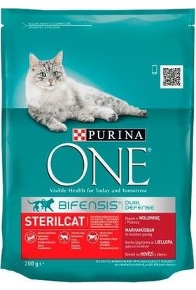 Purina One Sığır Etli Kısırlaştırılmış Kedi Maması 800 gr