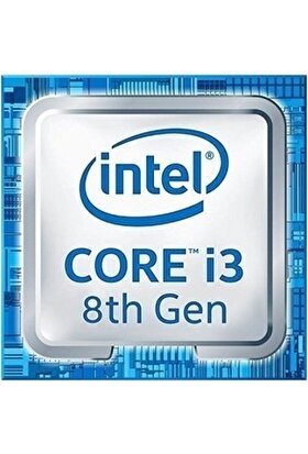 Intel Core i3 8100 3.60GHz 6M 1151-V.2 Tray Fansız İşlemci