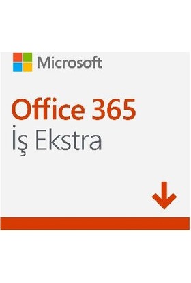 Microsoft Office 365 İş Ekstra İngilizce-Türkçe Elektronik Lisans 1 Yıl KLQ-00212