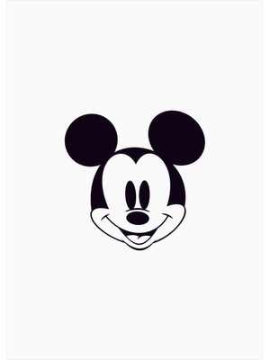 Başaran Sticker Mickey Mouse Priz Sticker 12 x 12